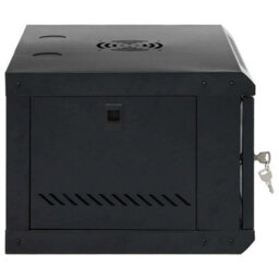 Walplus Network Cabinet With Storage Black 53 X 45 X 30 Cm Steel - thumbnail 4