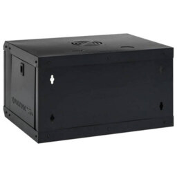 Walplus Network Cabinet With Storage Black 53 X 45 X 30 Cm Steel - thumbnail 5