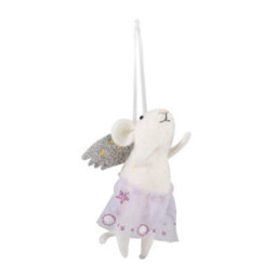 Trimits Needle Felting Kit Christmas Mice - Angel Duo, Festive Craft Kit, Homemade Christmas Decorations - thumbnail 8