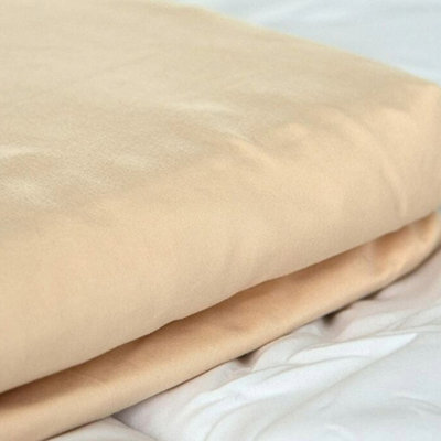 Just So Home Microfibre Bed Sheet Set Soft Touch Bedding (Barley, King) - image 1