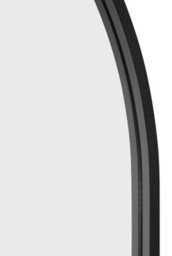 "Mirroroutlet Arcus - Black Metal Framed Arched Garden Wall Mirror 63"" X 31"" (160Cm X 80Cm)" - thumbnail 7
