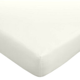 Bianca Fine Linens Bedroom 180 Thread Count Egyptian Cotton Fitted Sheet 34Cm Depth Cream - thumbnail 3
