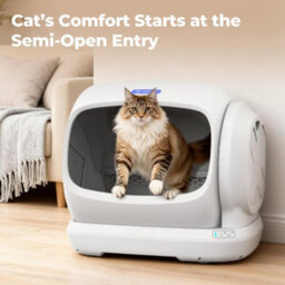 Robotail Xxxl Self-Cleaning Cat Litter Box, 106L Extra-Large Automatic Cat Litter Box For Multiple Cats, Smart App Control, Patent - thumbnail 6