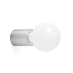 Luminosa Lighting Luminosa Ten 1 Light Indoor Candle Wall / Ceiling Light Satin Nickel, E27 - thumbnail 1
