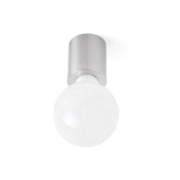 Luminosa Lighting Luminosa Ten 1 Light Indoor Candle Wall / Ceiling Light Satin Nickel, E27 - thumbnail 2
