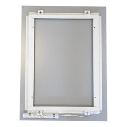 First Choice Lighting Pair Of Battery Operated Rectangular Led Illuminated Bathroom Mirrors - thumbnail 5