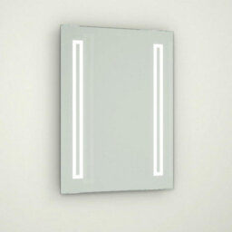 First Choice Lighting Pair Of Battery Operated Rectangular Led Illuminated Bathroom Mirrors - thumbnail 4