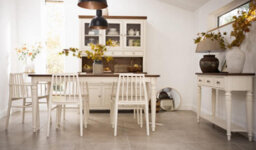 Statement Furniture Queensbury Wooden Dining Armchair With Slatted Back - Cotswold Cream - thumbnail 6