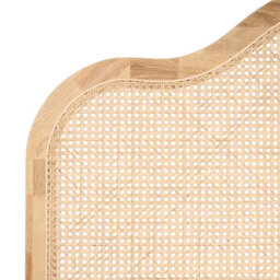 Beliani Bed Hounoux 180 X 200 Cm (Super King Size) Light Brown - thumbnail 9