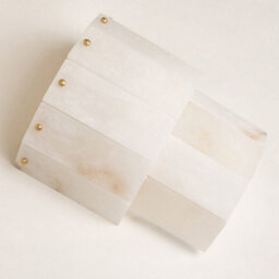 Brass bee Alabaster Wall Light. Solid Brass Wall Sconce. Antique Brass Satin Brass - thumbnail 3