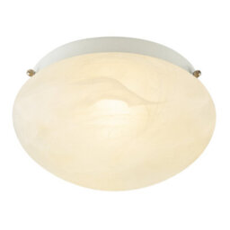 Happy Homewares Traditional Alabaster Glass Ip44 Bathroom Ceiling Lighting Fixture - thumbnail 4