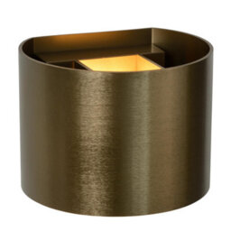 Lucide Xio Modern Up Down Wall Light - Led Dim. - G9 - 1X3,5W 2700K - Rust Brown - thumbnail 5