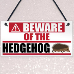 Red Ocean Hedgehog Warning Nesting Care - thumbnail 3
