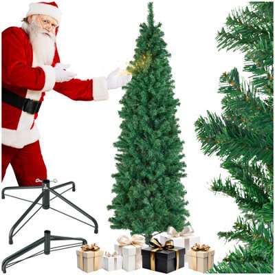 Tectake Christmas Tree Comet - Artificial Christmas Tree In Green With Lifelike Look - 200 Cm - Green - image 1
