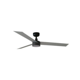 Luminosa Lighting Luminosa Cruiser Large 3 Blade Ceiling Fan Matt Black, Aluminium With Light 2700 - 4000 - 6500K Tuya Smart System - thumbnail 1
