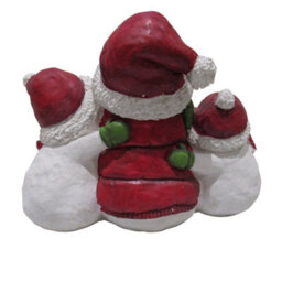 SecureFix Direct Light Up Snowman Family Christmas Figurine (Xmas Led Festive Ornament) - thumbnail 4