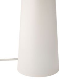 Harbour Studio Riley Wire Oval Cream Antique Brass Effect Table Lamp - thumbnail 5