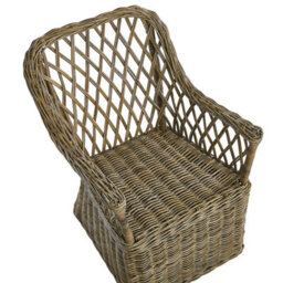 Beliani Garden Armchair Maros Rattan Natural - thumbnail 9