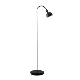 Nordlux Ray Metal Floor Lamp White Inner Black,mains - thumbnail 3
