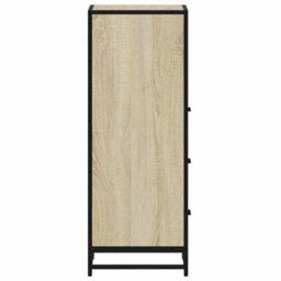 Berkfield Bathroom Cabinet Sonoma Oak 35X37.5X100 Cm Engineered Wood - thumbnail 7