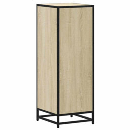 Berkfield Bathroom Cabinet Sonoma Oak 35X37.5X100 Cm Engineered Wood - thumbnail 8