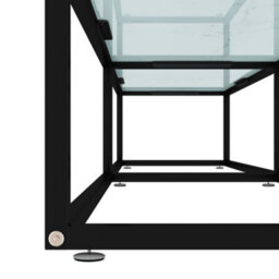 Berkfield Tv Cabinet White Marble 180X40X40.5 Cm Tempered Glass - thumbnail 6