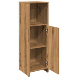 Berkfield Bathroom Cabinet Artisan Oak 30X30X95 Cm Engineered Wood - thumbnail 7