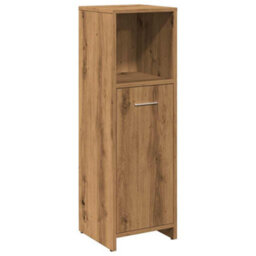 Berkfield Bathroom Cabinet Artisan Oak 30X30X95 Cm Engineered Wood - thumbnail 2