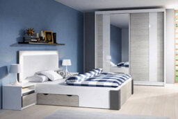 Arte Chic White Matt Chest Of Drawers H900mm W900mm D430mm - Modern Design With Kathult Decor - thumbnail 2