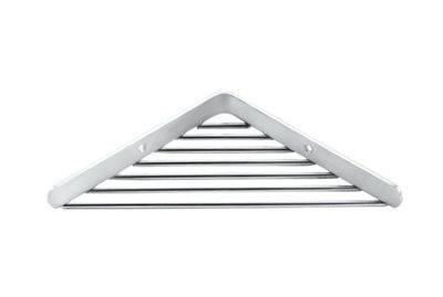 Cosmic Corner  Shower Caddy, Shower Basket, Matt Stainless Steel, Logic Collection - image 1