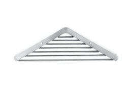 Cosmic Corner  Shower Caddy, Shower Basket, Matt Stainless Steel, Logic Collection