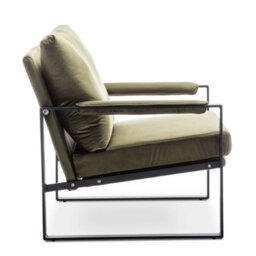 Velvet Sage Green Graziana Accent Chair - thumbnail 4