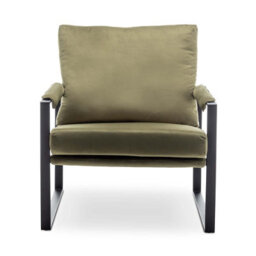 Velvet Sage Green Graziana Accent Chair - thumbnail 3