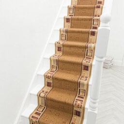 Jena Stair Runner - Hardwearing, Non-Slip & Durable Carpet For Stairs & Staircases, Multiple Lengths - thumbnail 6