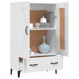Vidaxl Highboard White 70X31X115 Cm Engineered Wood - thumbnail 4