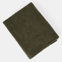 Ohs Teddy Fleece Blanket Large Throw Over Bed, Green - 200 X 240Cm - thumbnail 3