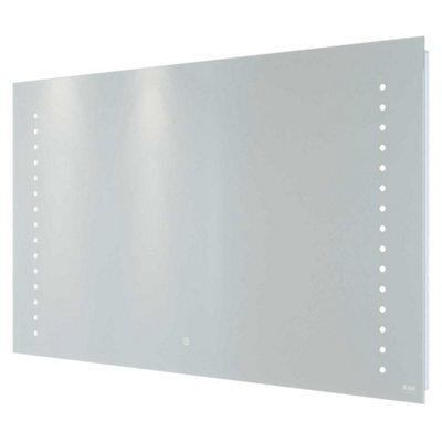 RAK Ceramics Rak Hestia 1000X800mm Rectangular Led Illuminated Bathroom Mirror With Touch Sensor & Demister - image 1