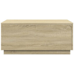 Berkfield Coffee Table With Led Lights Sonoma Oak 90X50X40 Cm - thumbnail 7