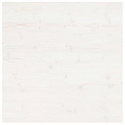 Berkfield Table Top White 70X70X2.5 Cm Solid Wood Pine Square - thumbnail 4