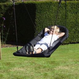 Rebo Boat Swing Seat Garden Single Swing Set For Kids - Single Boat - thumbnail 7