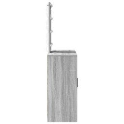 Walplus Dressing Table With Door Grey 102 X 33 X 135 Cm Engineered Wood - thumbnail 6