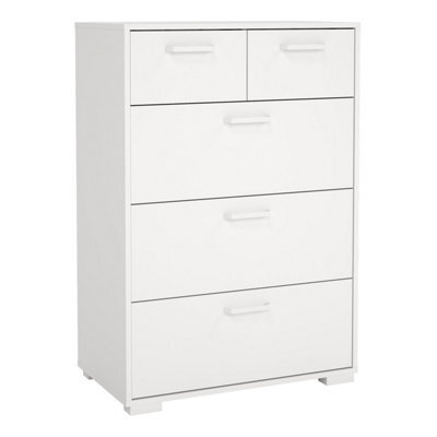 Furniture To Go Sofia Chest 3 + 2 Drawers White - image 1