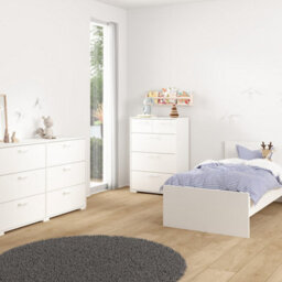 Furniture To Go Sofia Chest 3 + 2 Drawers White - thumbnail 7