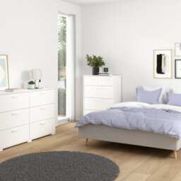 Furniture To Go Sofia Chest 3 + 2 Drawers White - thumbnail 6