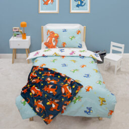 Gruffalo & Friends Zog Stars Single Duvet Cover Set - thumbnail 2