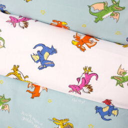 Gruffalo & Friends Zog Stars Single Duvet Cover Set - thumbnail 6