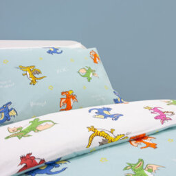 Gruffalo & Friends Zog Stars Single Duvet Cover Set - thumbnail 4