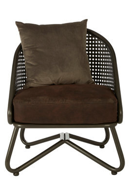 Orsina Durable Foundry Chair With Curved Legs, Industrial Design Comfortable Foundry Chair For Outdoor Sitting - image 1