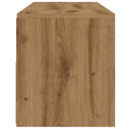 Berkfield Tv Cabinet With Led Lights Artisan Oak 120X35X40 Cm Engineered Wood - thumbnail 8
