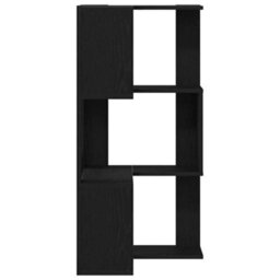 Walplus Corner Bookcase Black Oak 50 X 50 X 102 Cm Engineered Wood - thumbnail 6